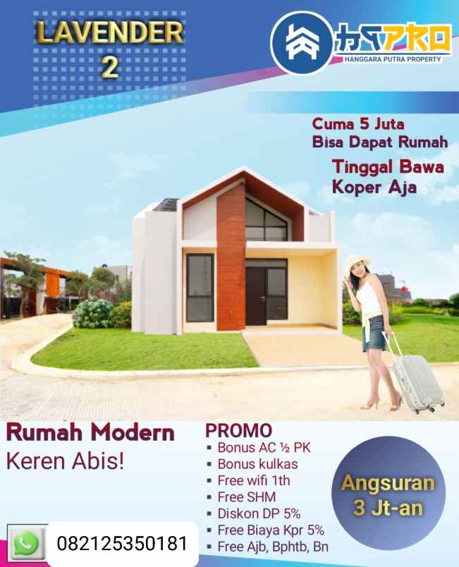 lavender residence cluster termurah di karawang