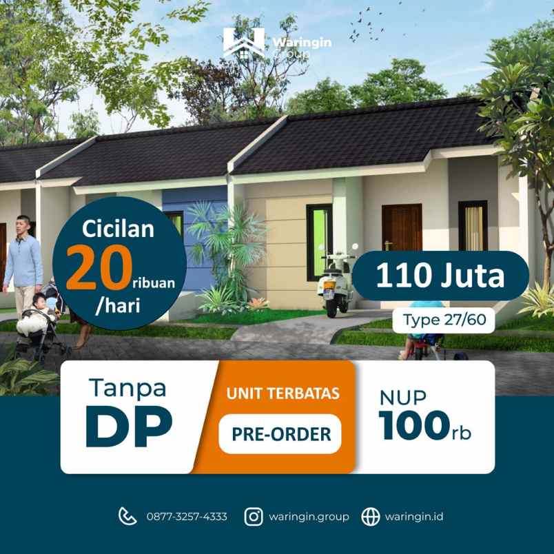 new cluster asha villa karangsari