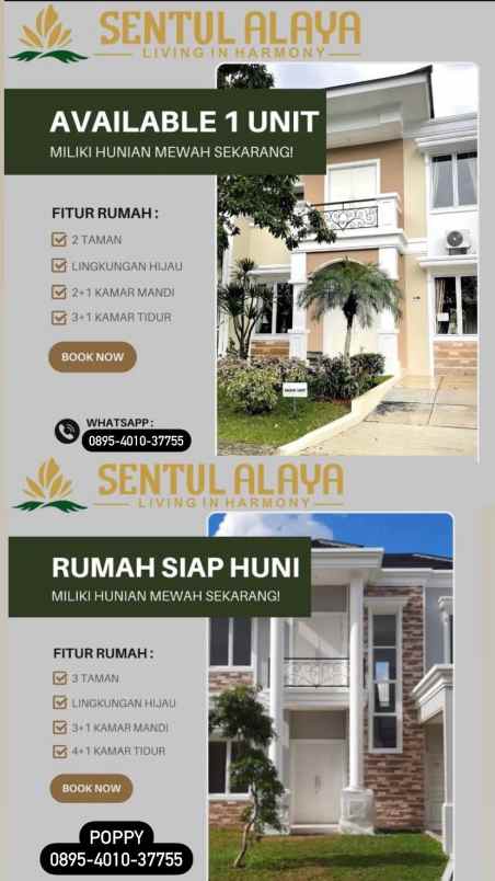 perumahan sentul alaya cluster grandioso