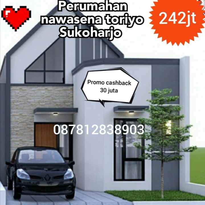 promo rumah murah dekat sukoharjo kota