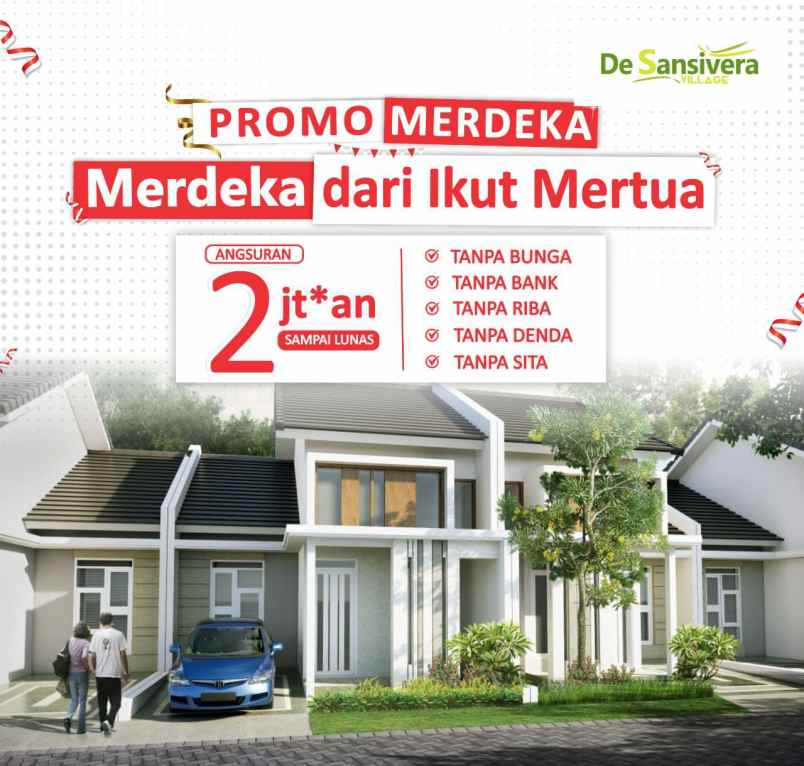 promo rumah murah spesial kemerdekaan call