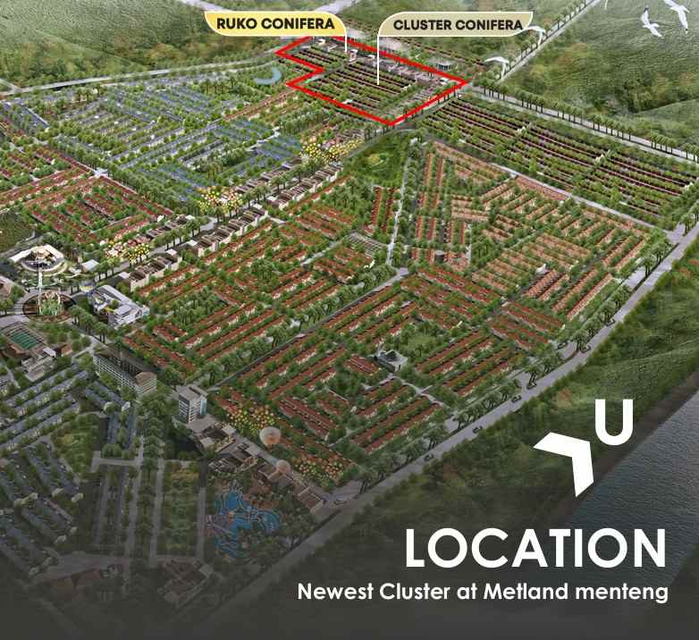 ruko conifera metland menteng