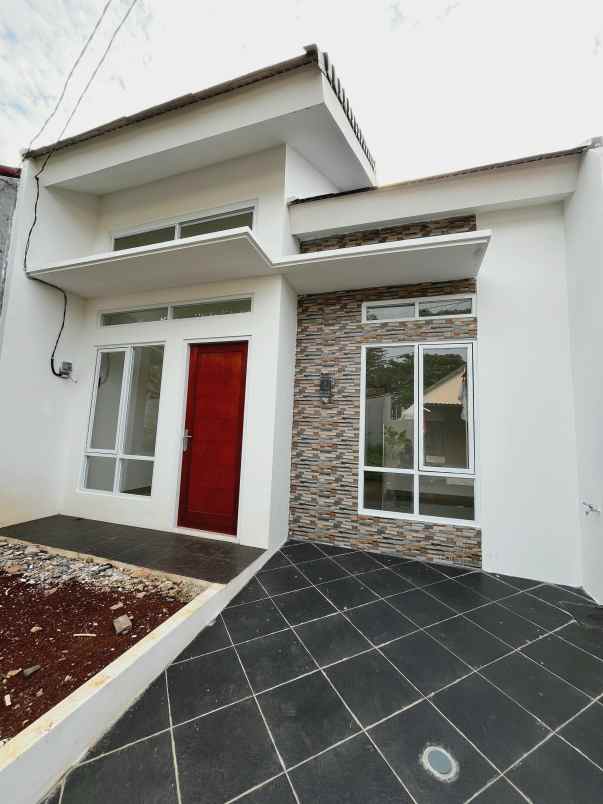 rumah 1 lantai siap huni bebas banjir dekat cibubur