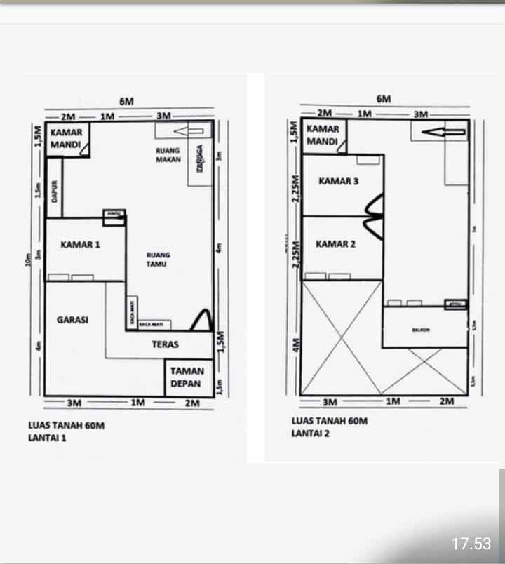 rumah 2 lantai termurah di bintara bekasi bebas banjir
