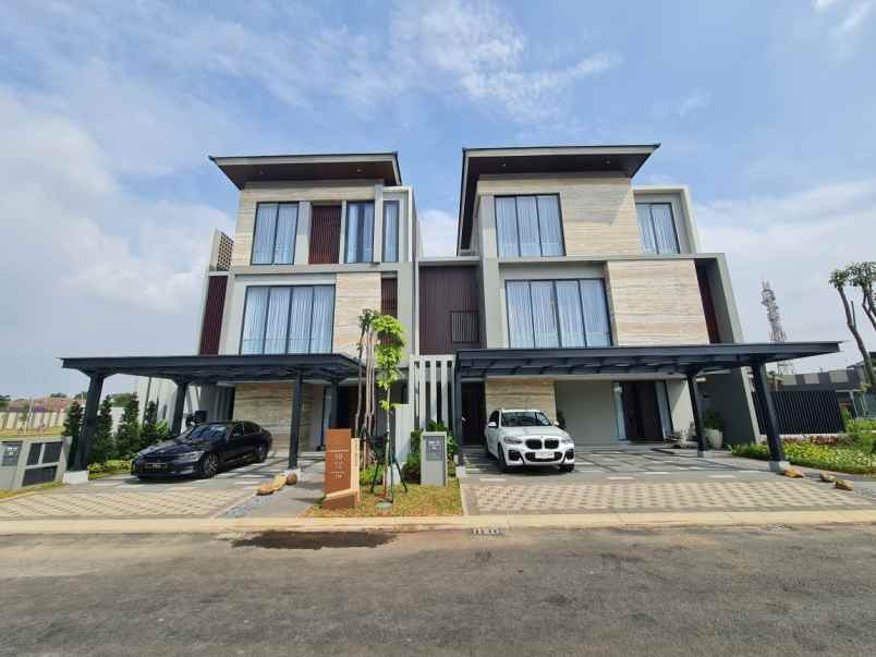 rumah 3 lantai 5 kamar di bintaro tangerang selatan