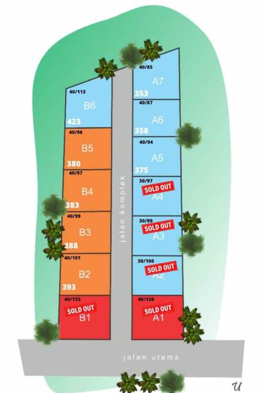 rumah baru cantik harga ekonomis di minggir sleman