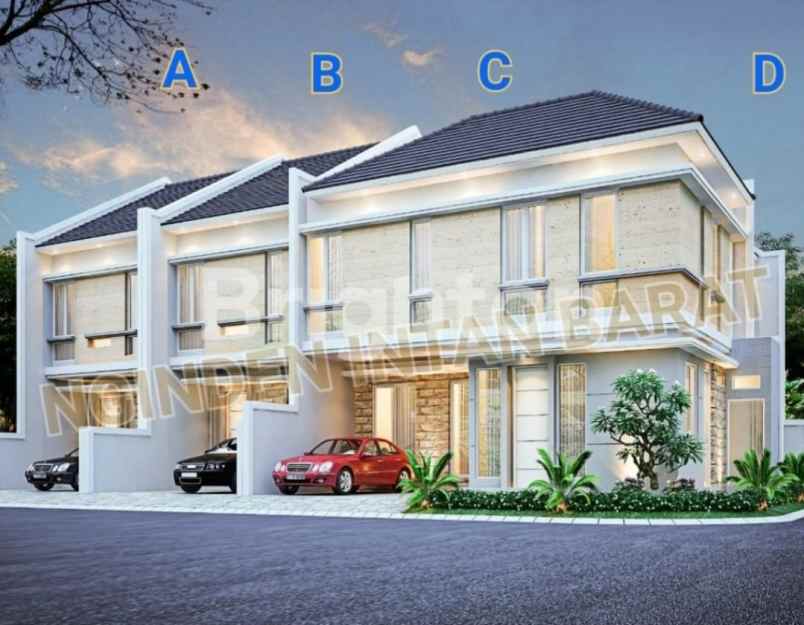 rumah baru gress 2 lantai minimalis di nginden