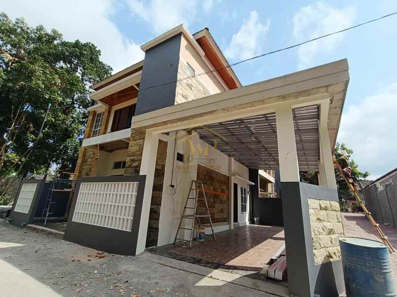 rumah baru siap huni modern 2 lantai 10 menit al azhar