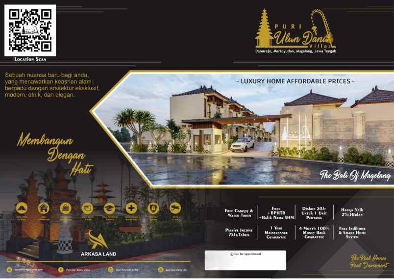 rumah cantik 2 lantai dekat artos mall magelang