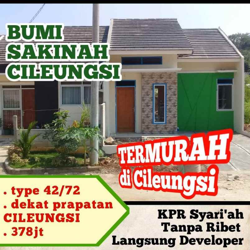 rumah cileungsi kab bogor