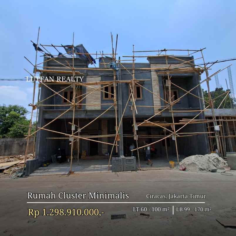 rumah ciracas jakarta timur dekat kampung rambutan