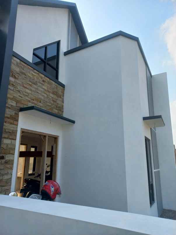 rumah cluster scandinavian cantik menawan di sukoharjo