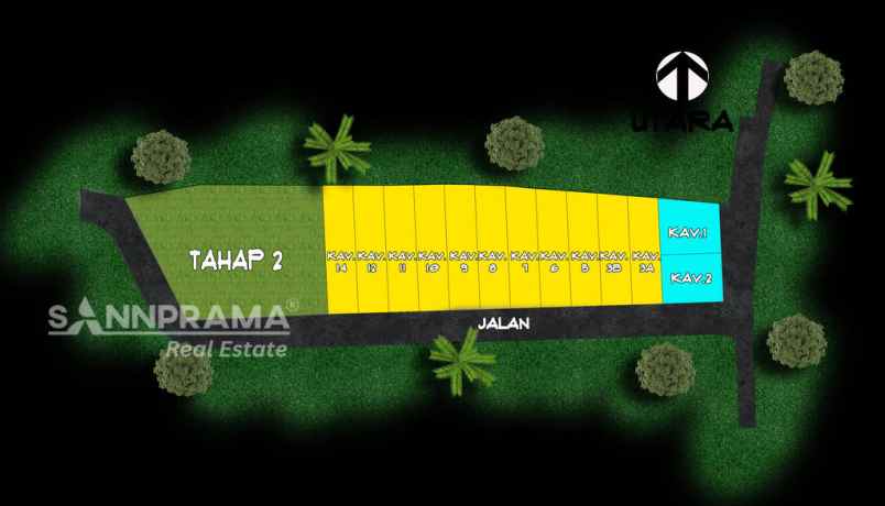 rumah dalam twonhouse daerah ciputat