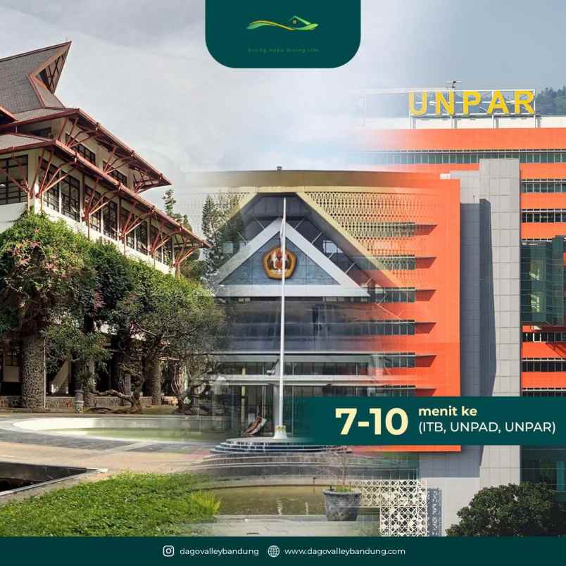 rumah di dago kota bandung