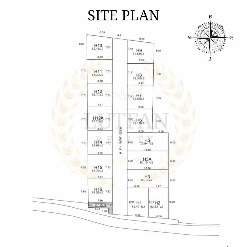 rumah jagakarsa dalam cluster dekat tol brigift