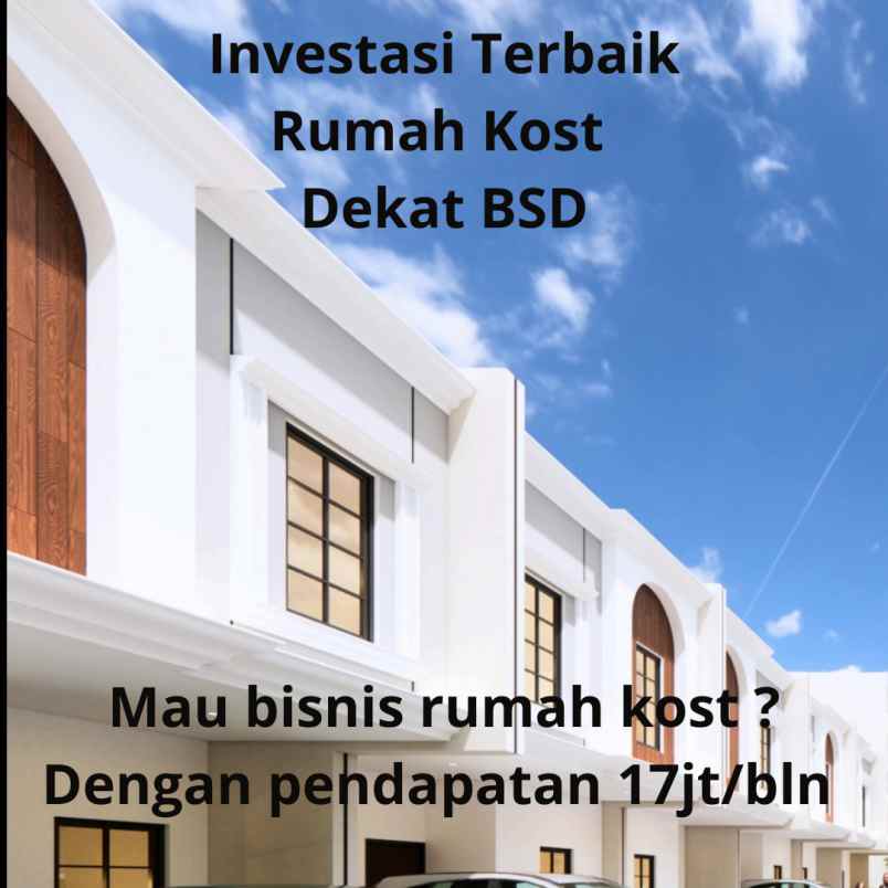 rumah kost dekat bsd