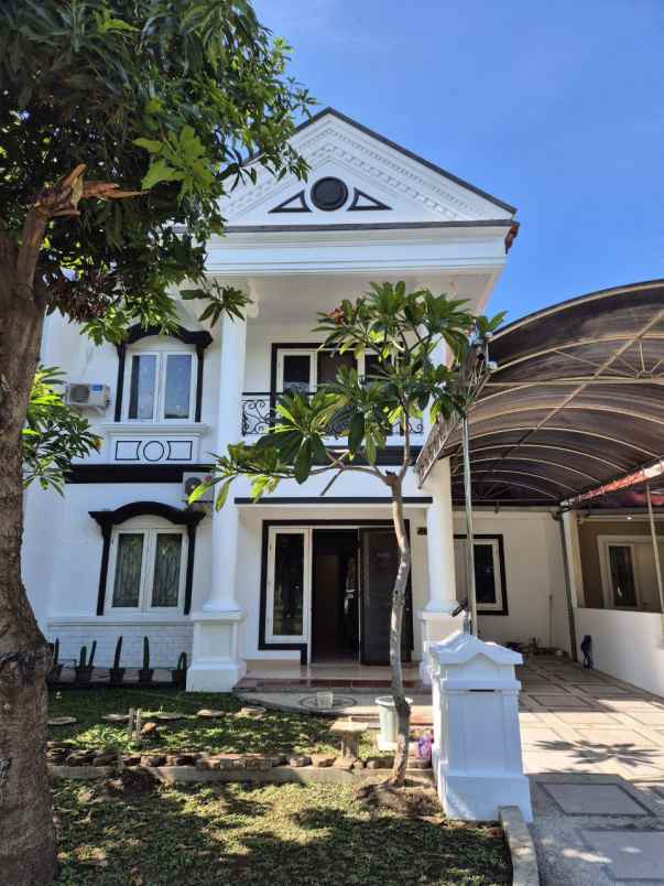 rumah laguna regency pakuwon city siap huni furnish