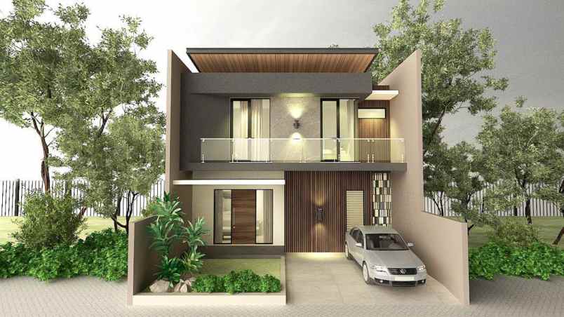 rumah lt 162m2 manyar jaya surabaya new gress