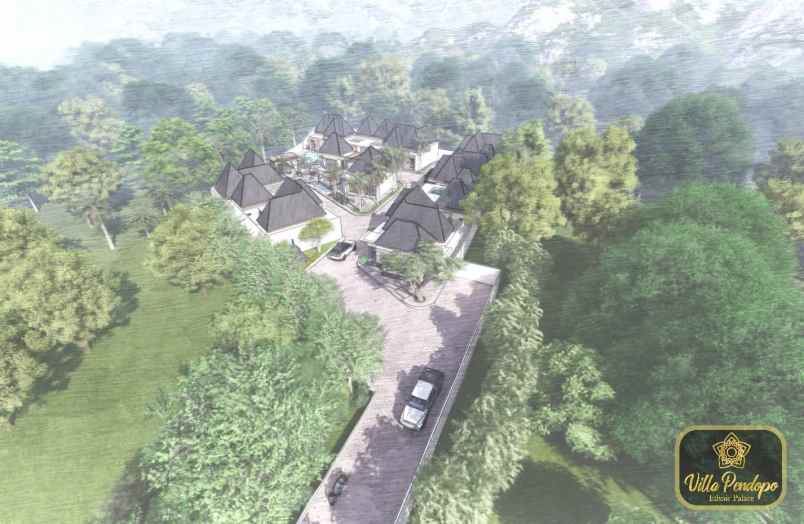 rumah mewah 4 menit dari plataran borobudur