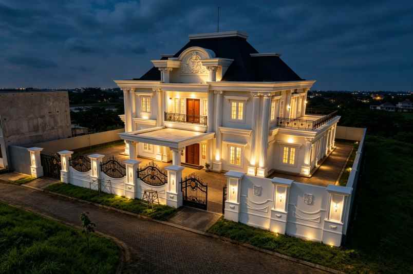 rumah mewah super premium puri arga golf bsb semarang