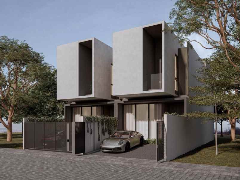 rumah modern di mojoarum dharmahusada new furnished