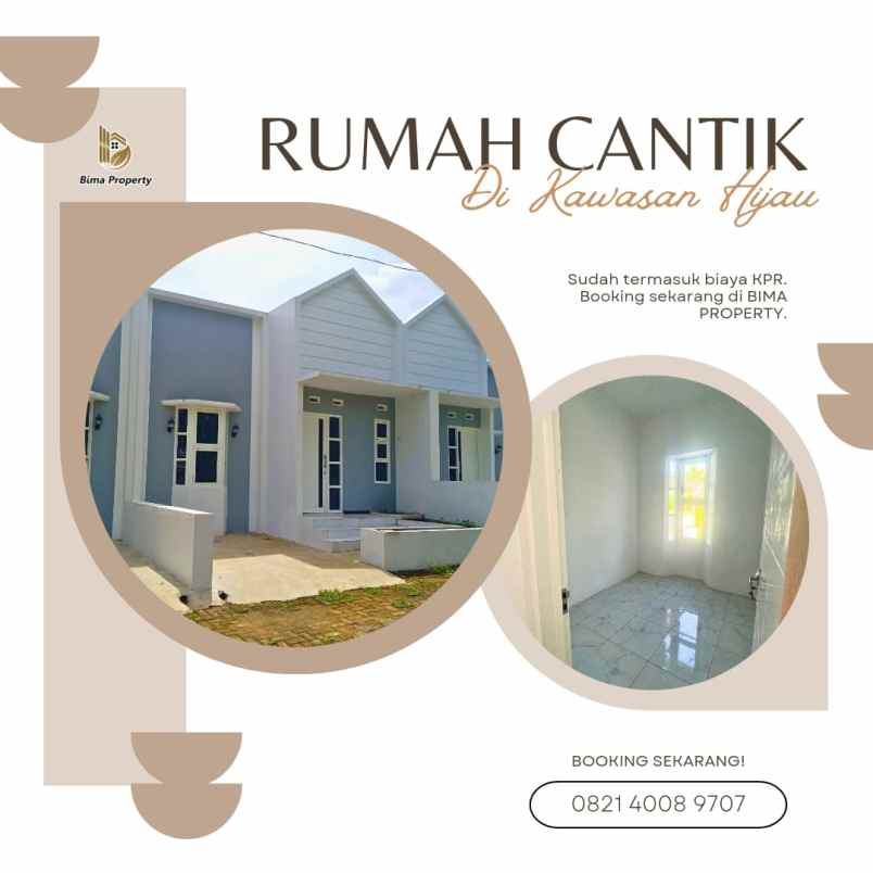 rumah murah 1 lantai ada di kedungrejo