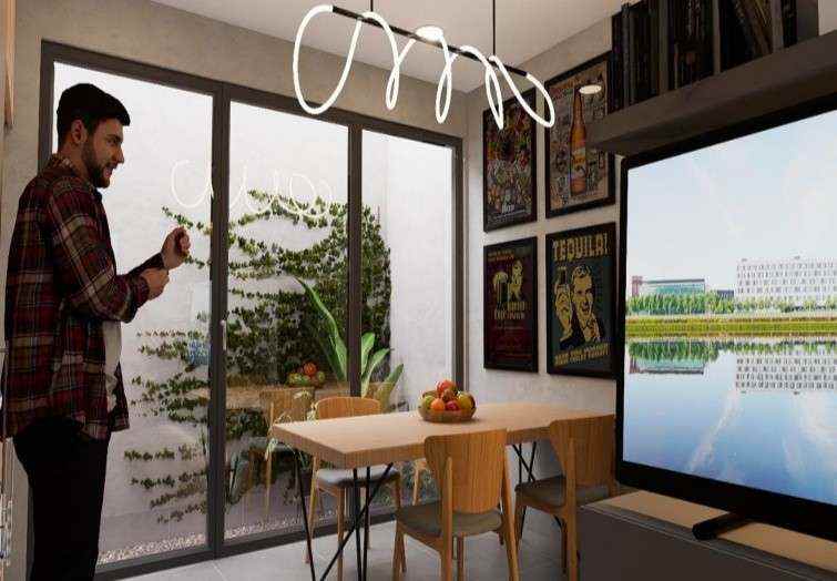 rumah murah 2 lantai konsep japanis akses tol cijago