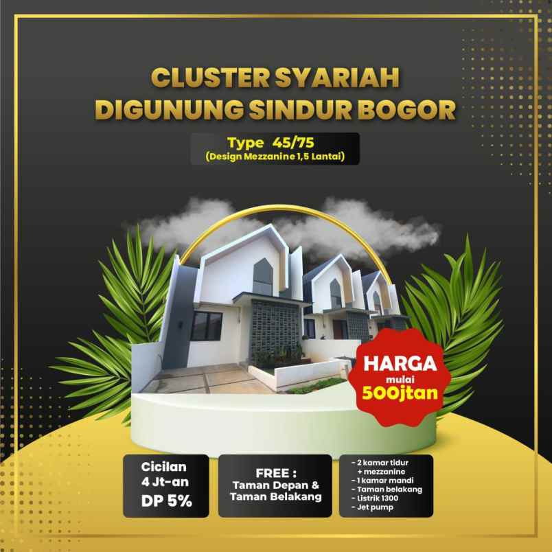 rumah murah dekat gedung puspiptek