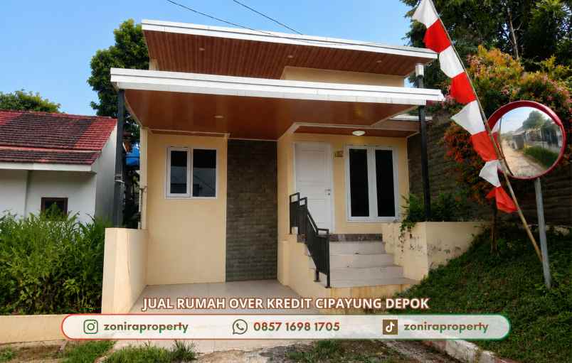 rumah murah di cipayung depok dijual over kredit 49jt
