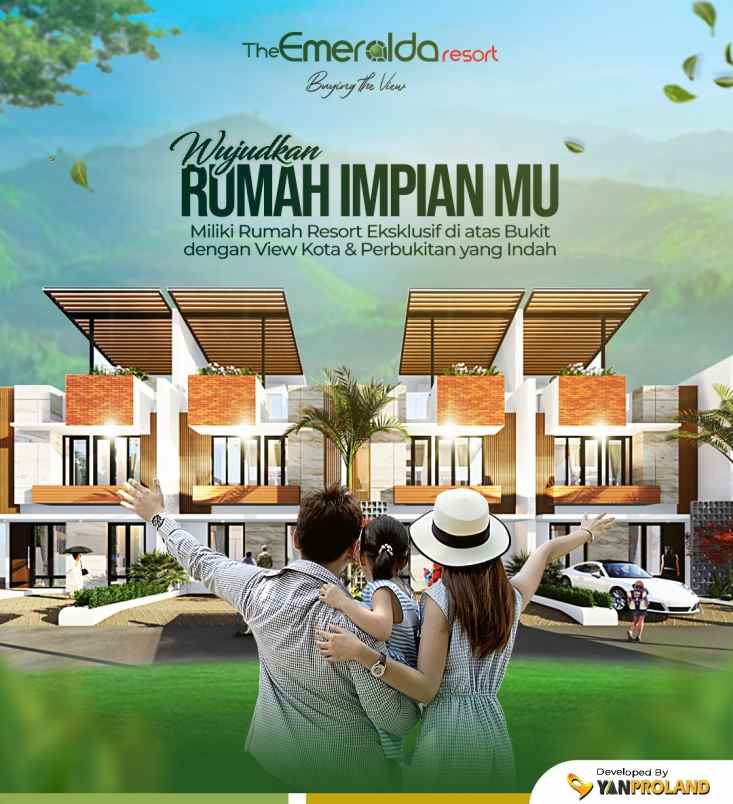 rumah resort full fasilitas exklusif