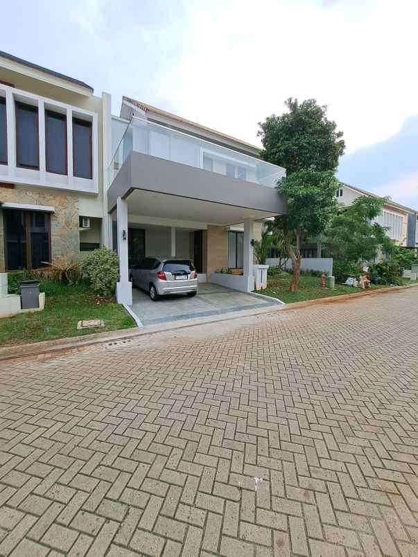 rumah semi furnish siap huni di discovery bintrao