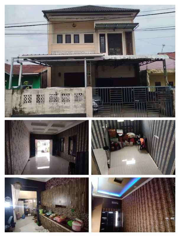 rumah serdam 2 lantai beserta perabot