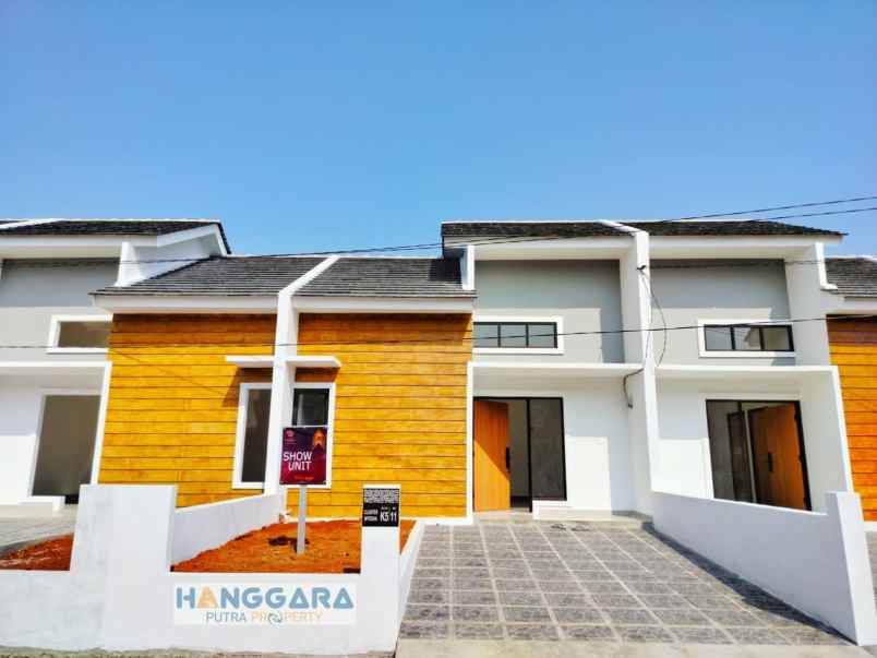 rumah siap huni bonus pagar halaman