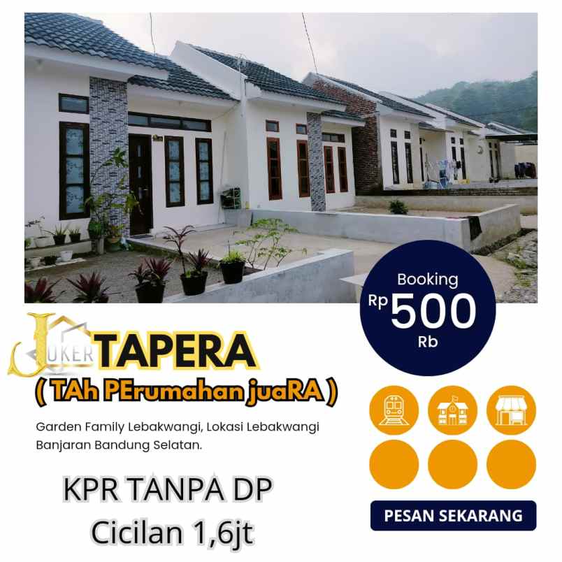 rumah siap huni dan reaady stock kpr tanpa dp