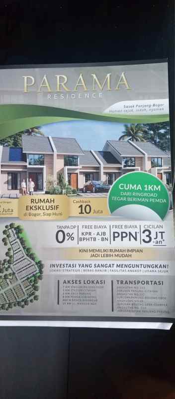 rumah siap huni dp 0