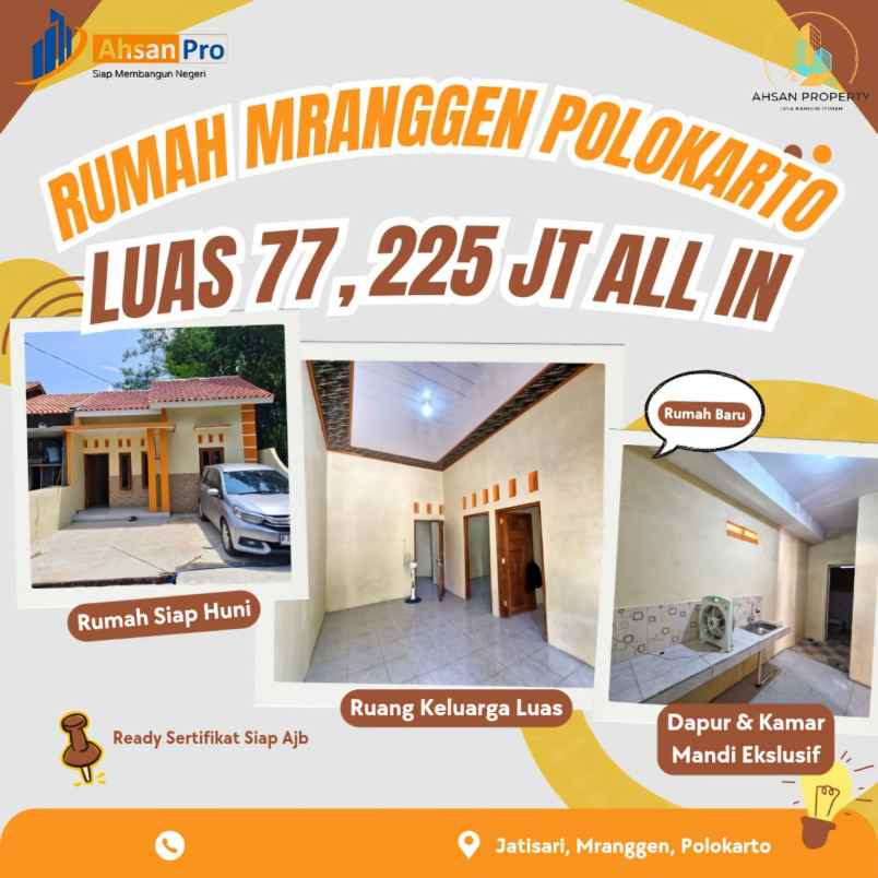 rumah siap huni polokarto kota