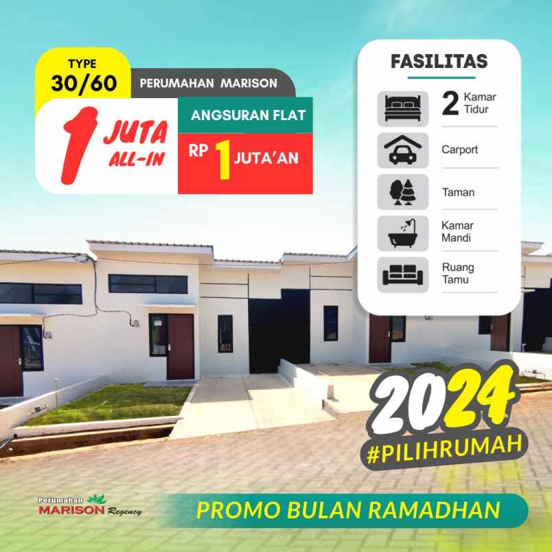 rumah subsidi rasa real estate majalaya bandung