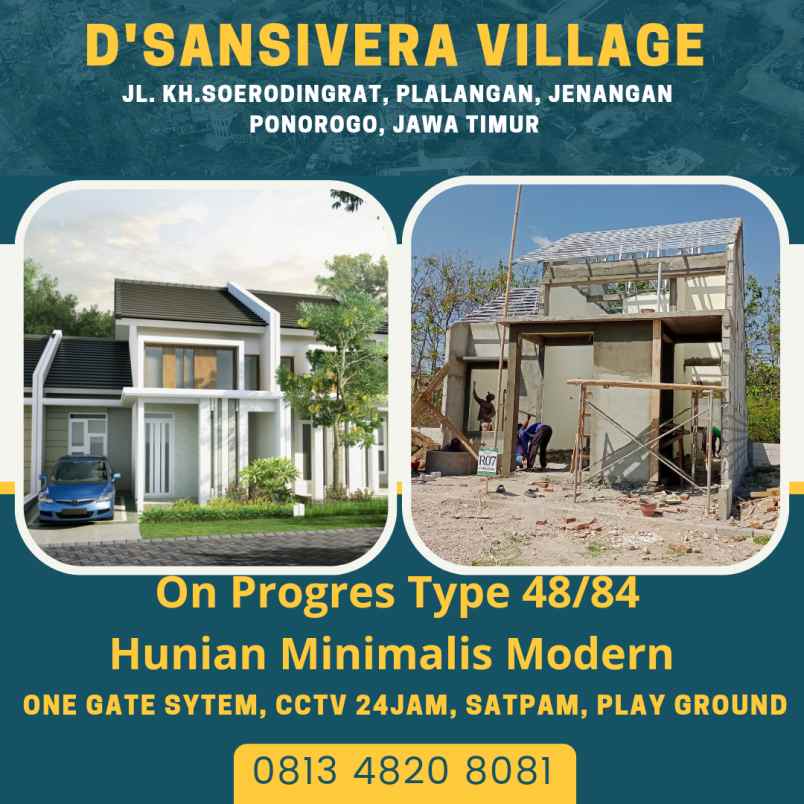 rumah syariah d sansivera village ponorogo