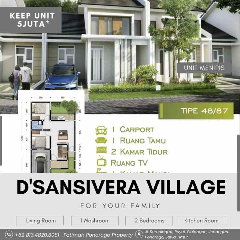 rumah syariah menipis di ponorogo