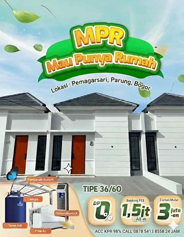 rumah tanpa dp bogor