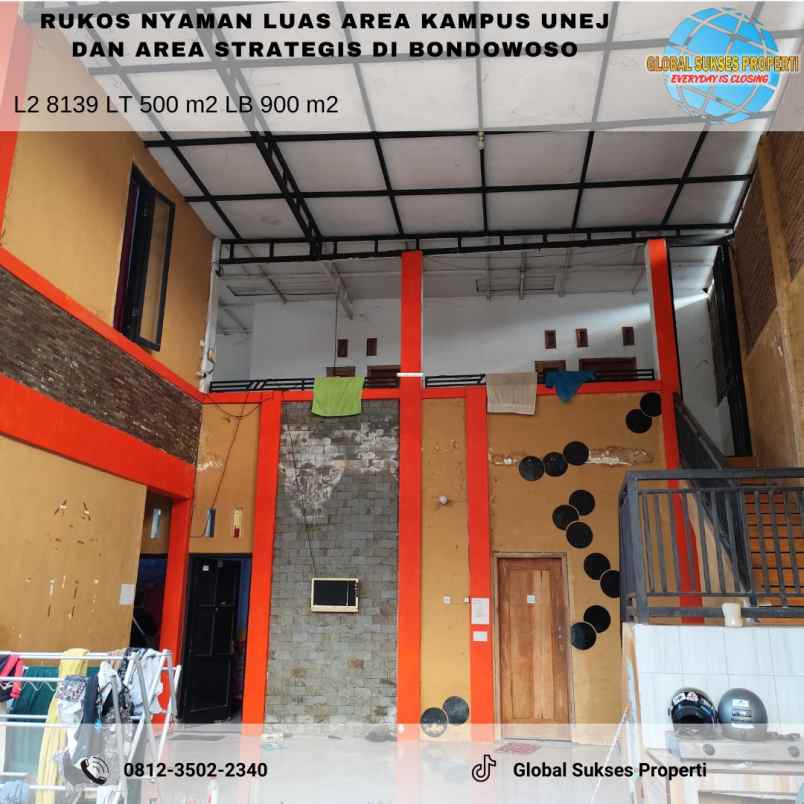 rumah utama dan kost harga istinewa di kota bondowoso