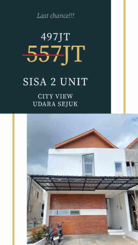 rumah villa lembang dekat upi setiabudi bandung