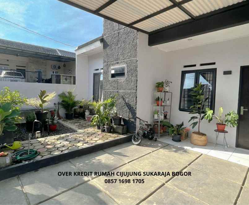 take over rumah 89 jt cluster pesona cijujung bogor