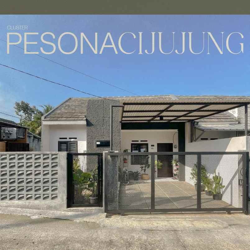 take over rumah 89 jt cluster pesona cijujung bogor