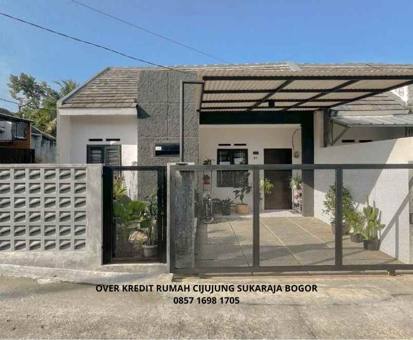 take over rumah 89 jt cluster pesona cijujung bogor