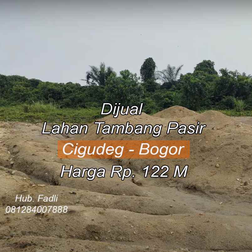 tanah argapura cigudeg kab bogor