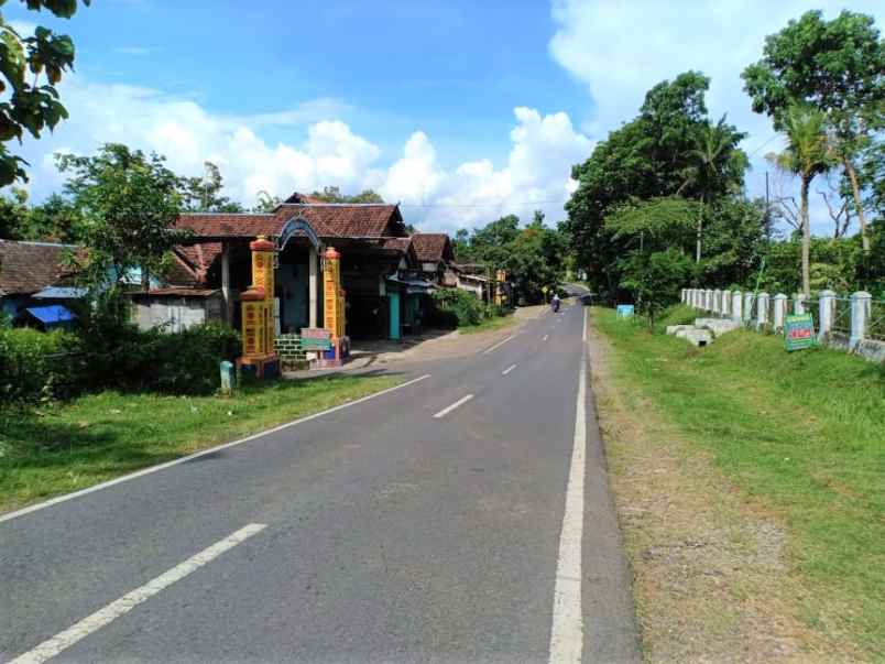 tanah cocok untuk usaha jl raya kerjo karanganyar