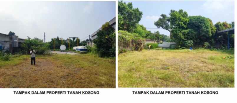 tanah datar pinggir jalan raya provinsi parung bogor