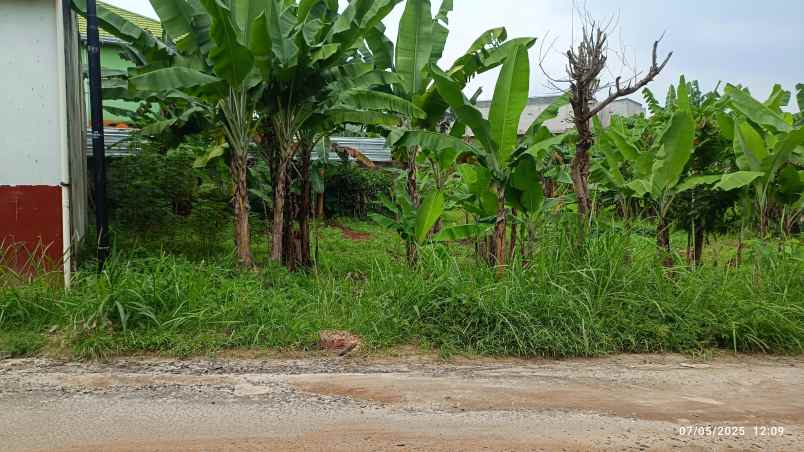 tanah di gedung meneng rajabasa luas 252m surat shm