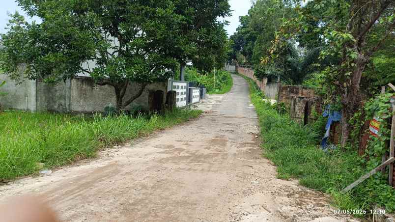 tanah di gedung meneng rajabasa luas 252m surat shm